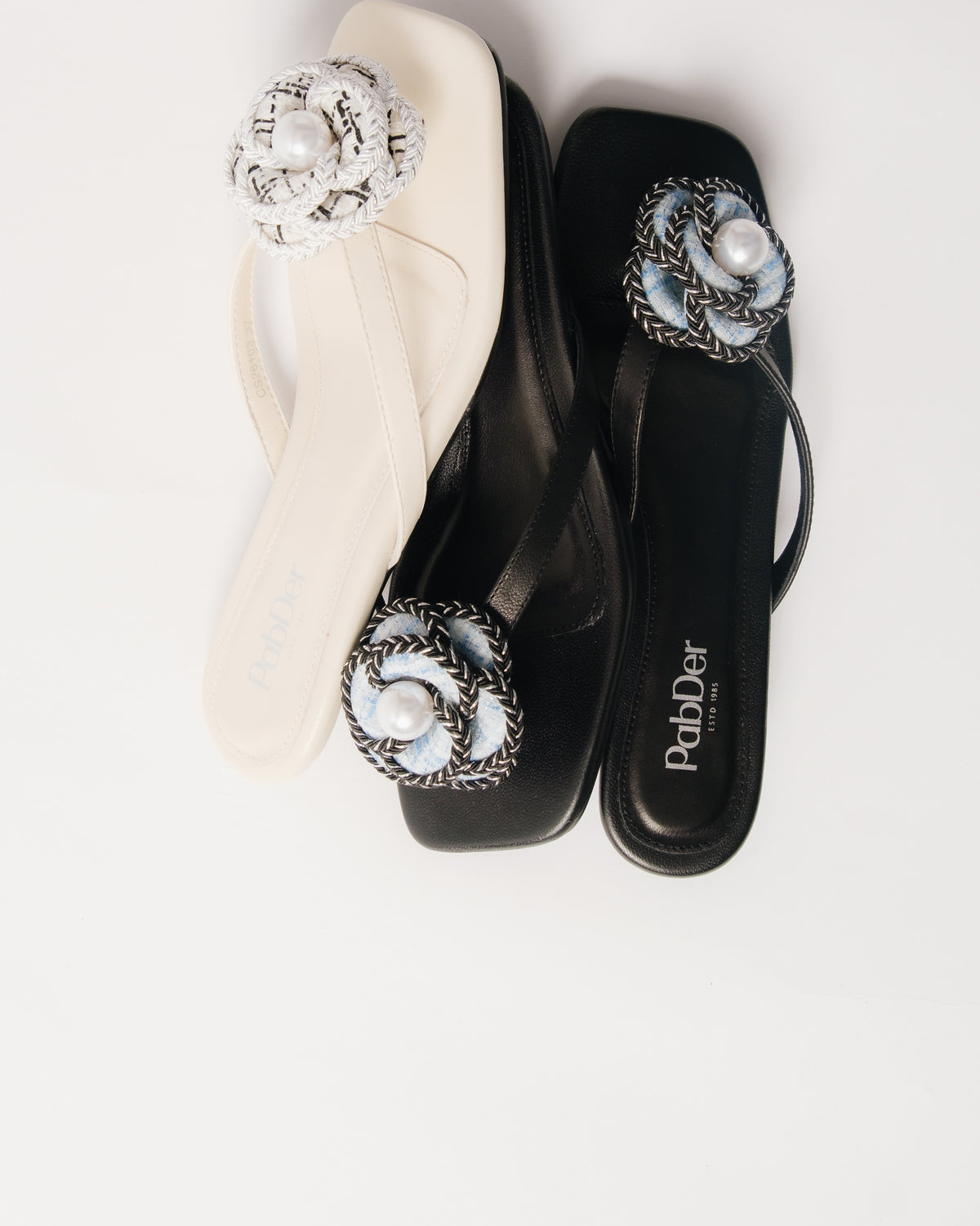 Square Toe Floral Sandals CS26103