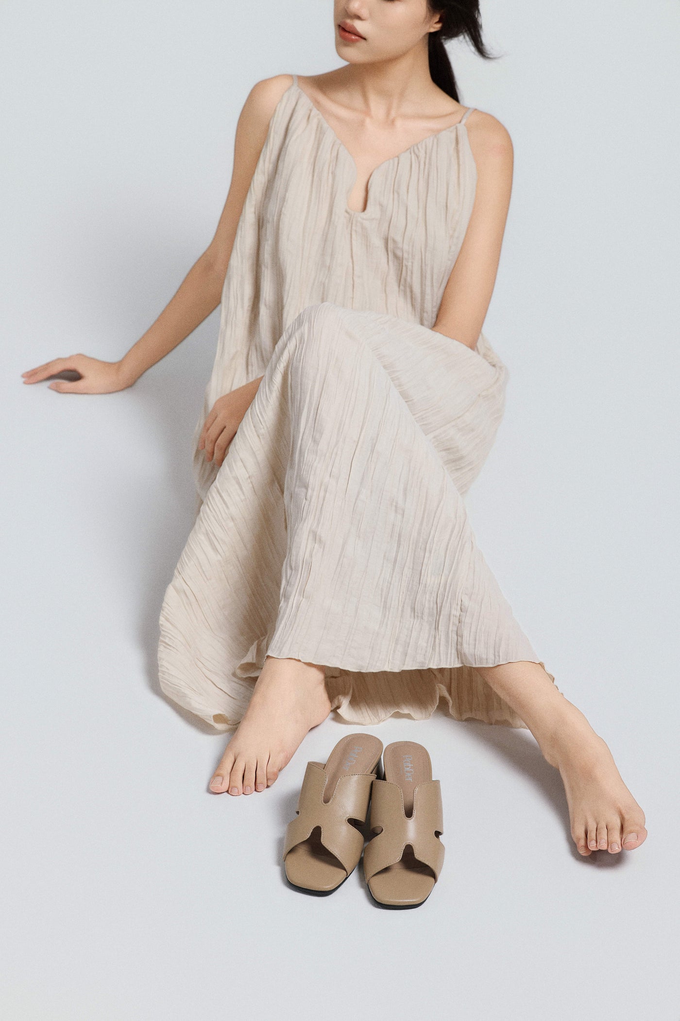 Minimalist Square Toe Sandals