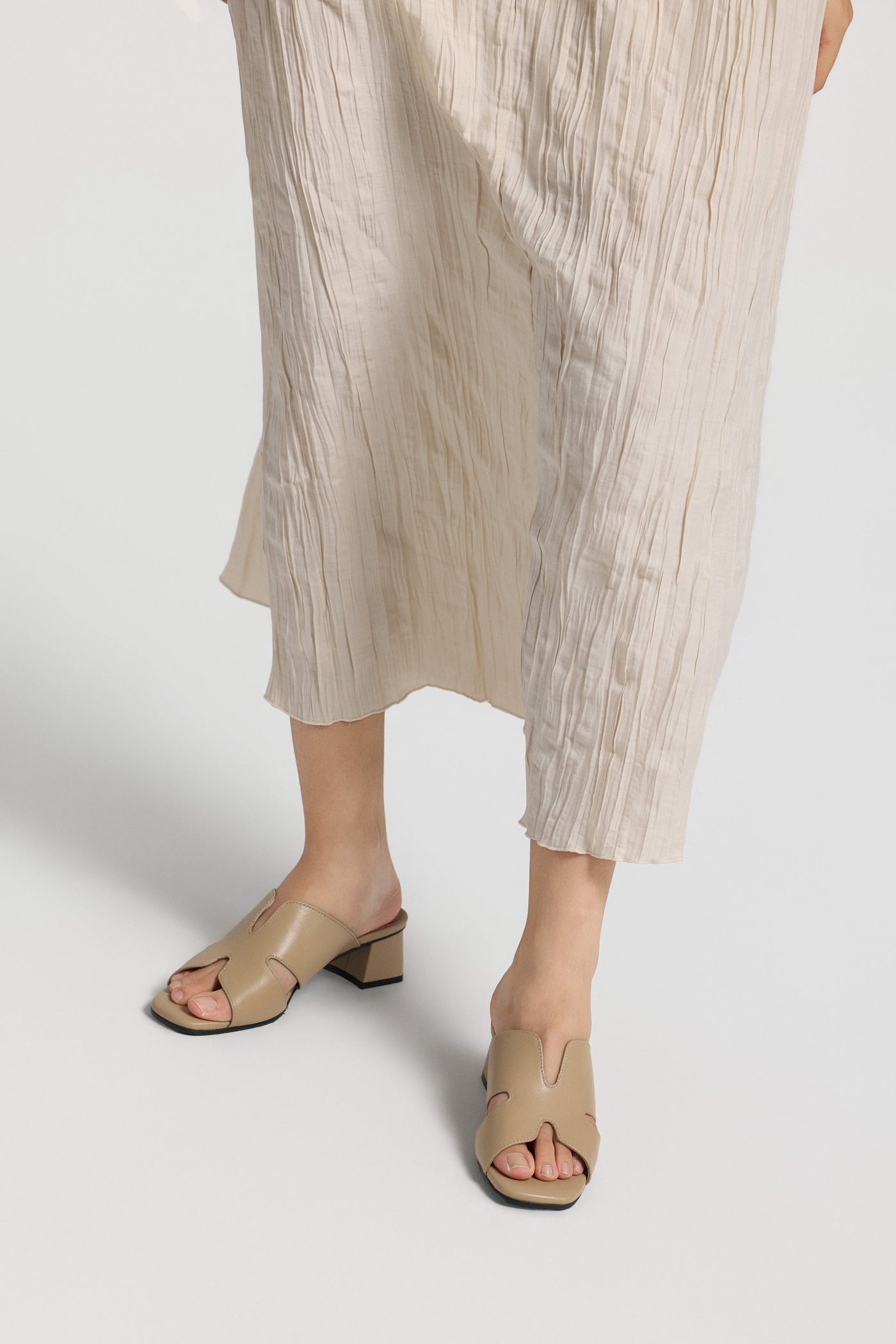 Minimalist Square Toe Sandals