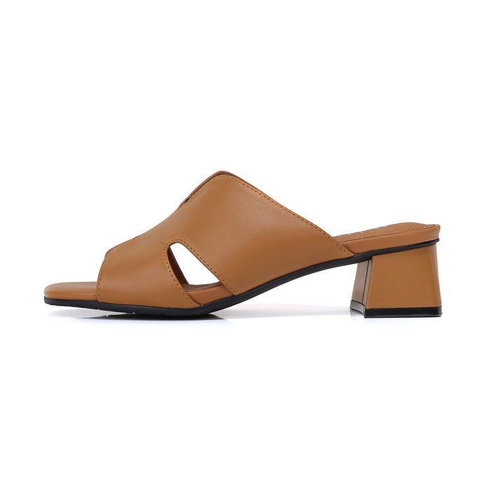 Minimalist Square Toe Sandals