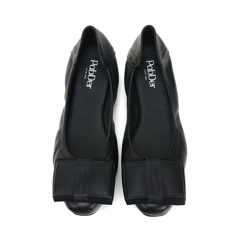 Large Ribbon Ballet Flats