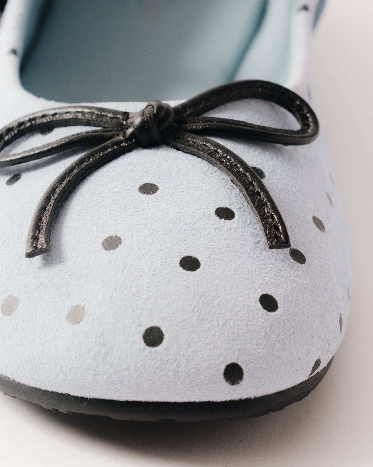 Dottie Round Toe Polka Dot Suede Mary Jane CS26581SU