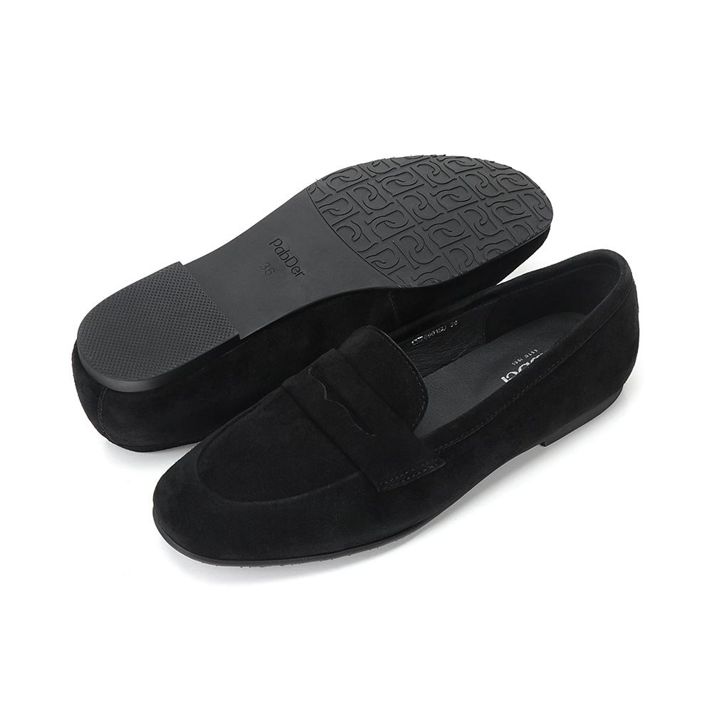 Colette Light Weight Round Toe Suede Slip-ons CS26601SU