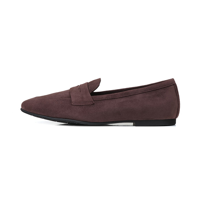 Colette Light Weight Round Toe Suede Slip-ons CS26601SU