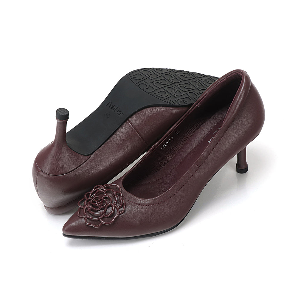 Metallic Rose High Heels CS26612