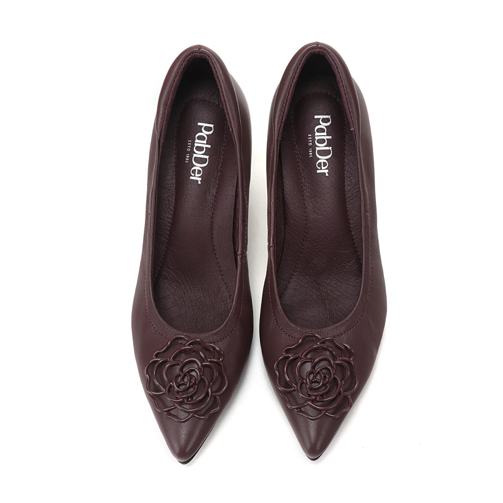 Metallic Rose High Heels CS26612