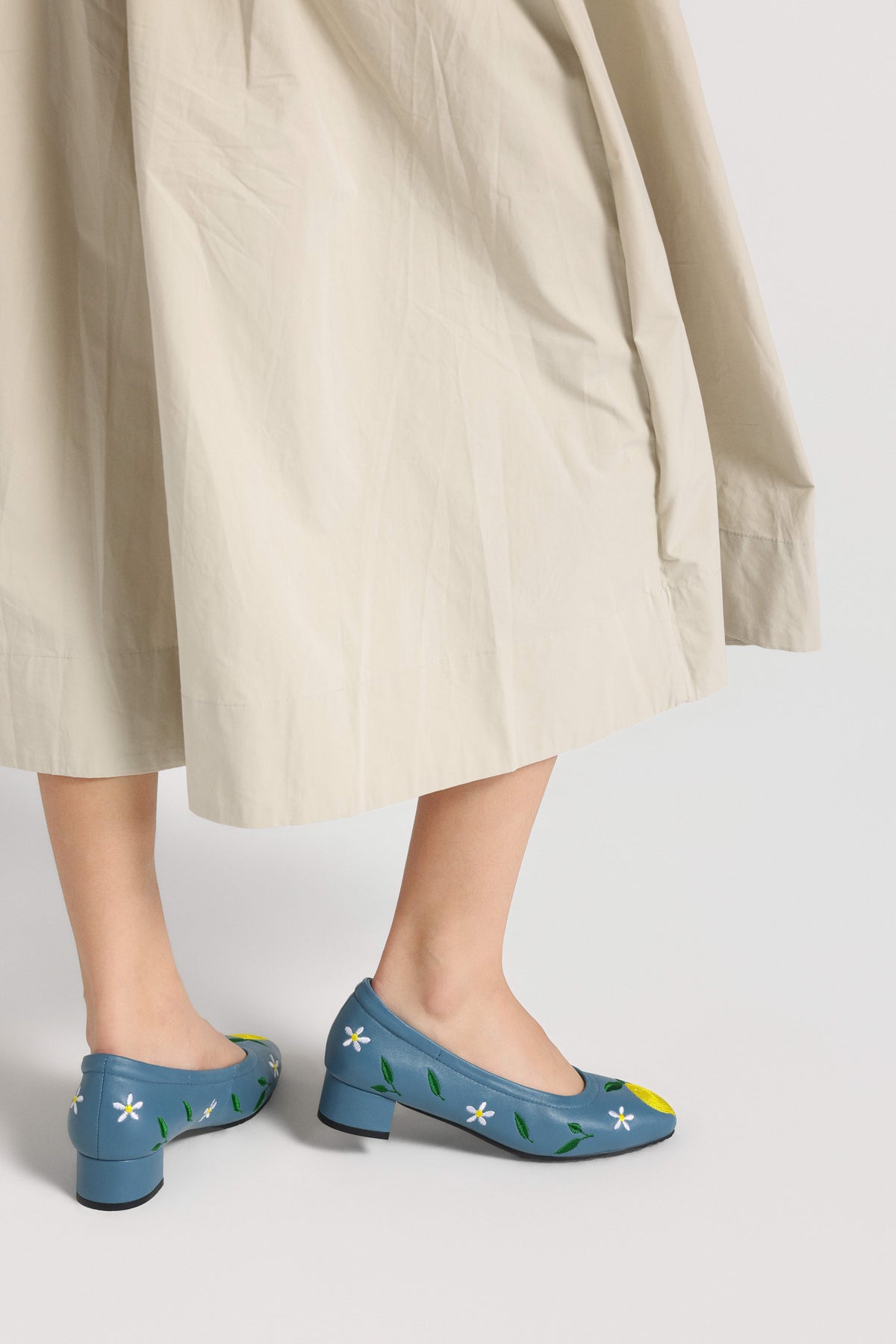 Lemons Leather Heels CS26625