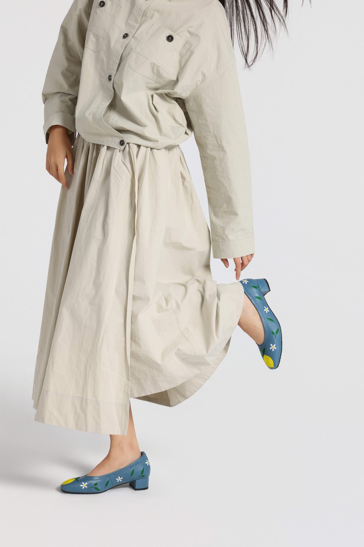 Lemons Leather Heels CS26625