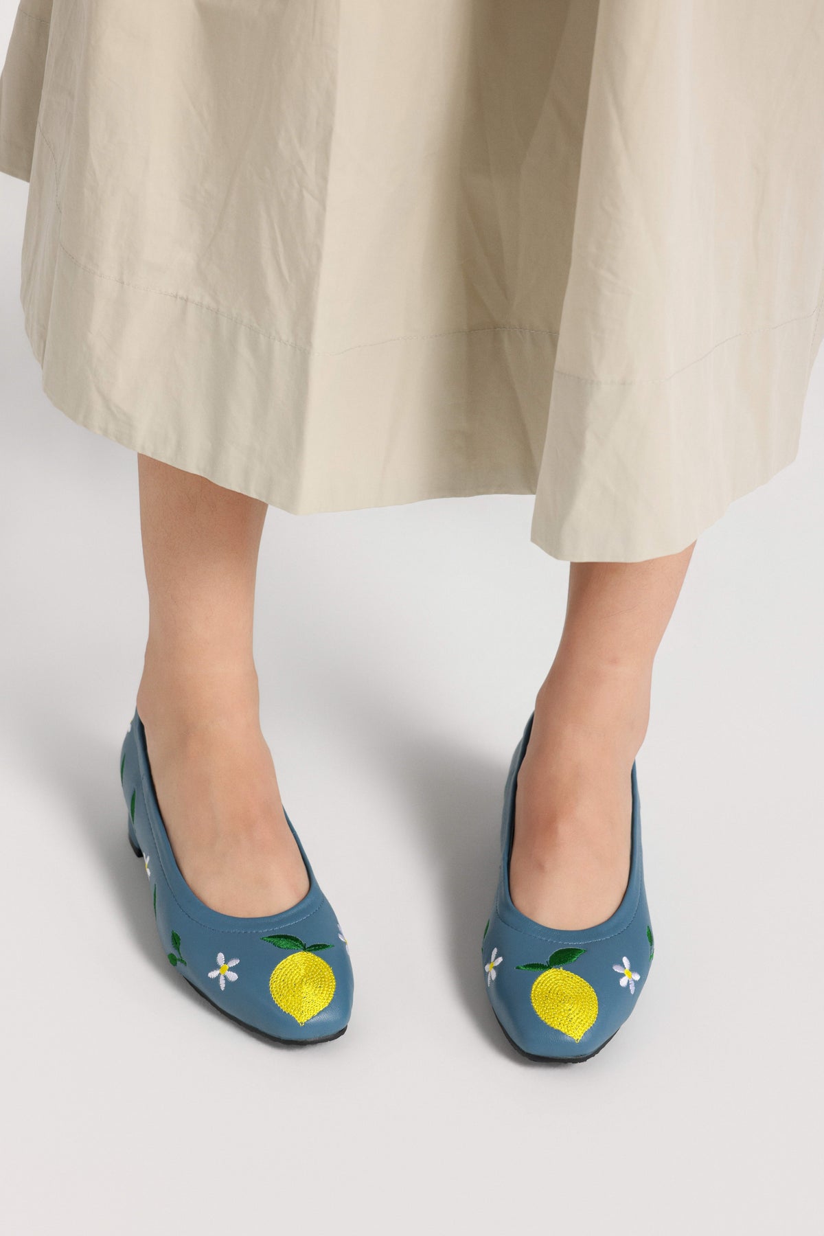 Lemons Leather Heels CS26625