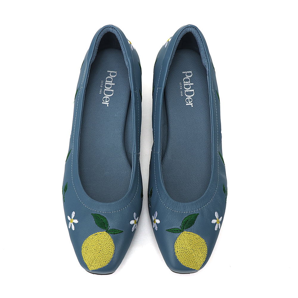 Lemons Leather Heels CS26625