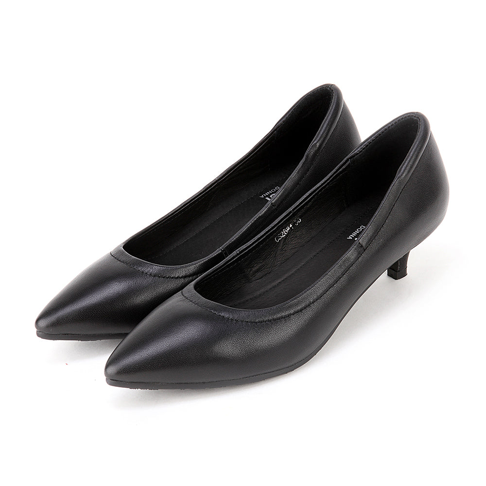 Plain Pointed Low Heels