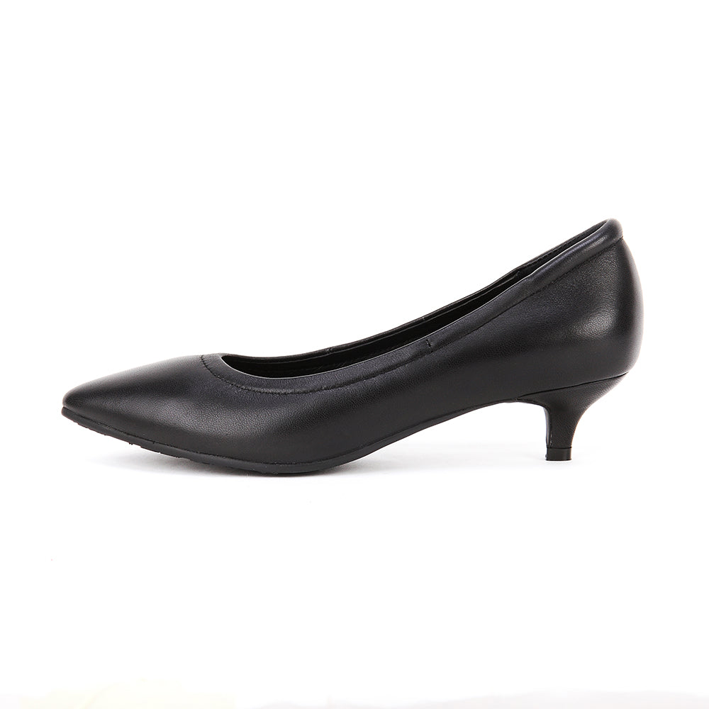Plain Pointed Low Heels