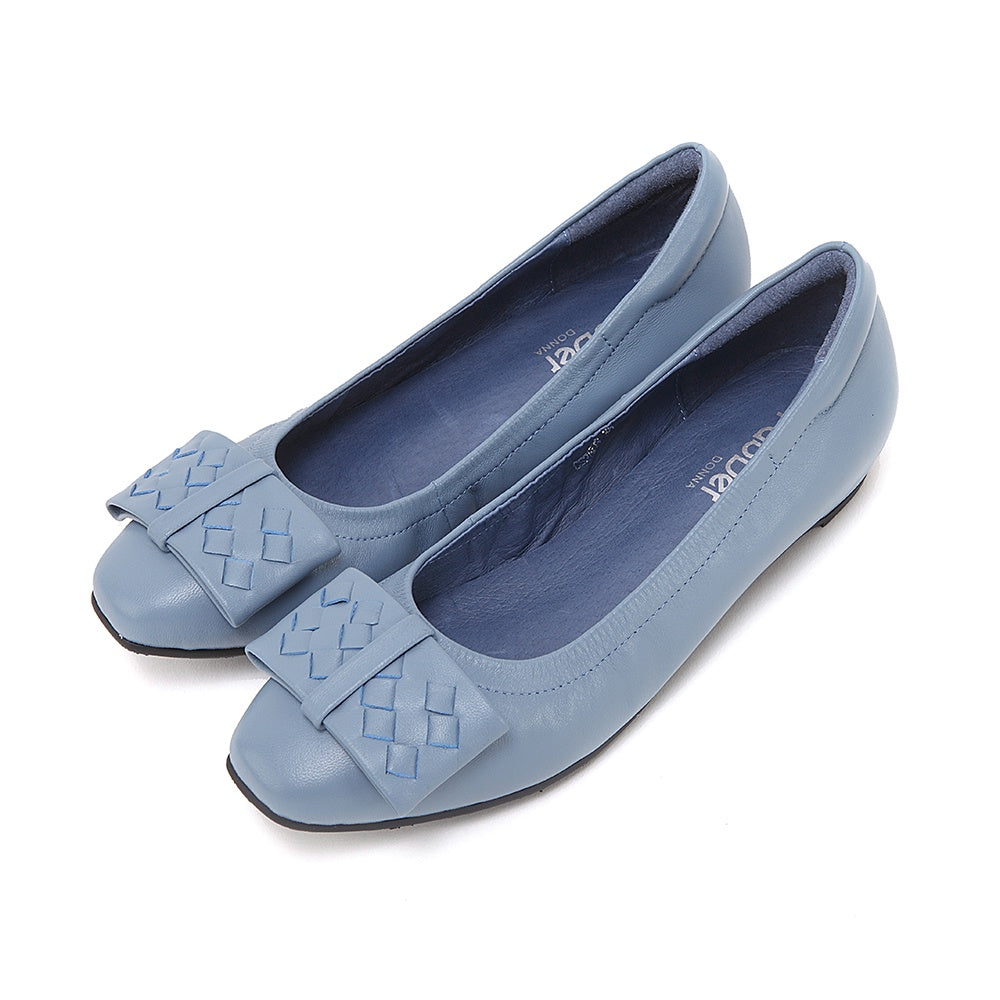 Ladies Weave Ribbon Flats CS2803