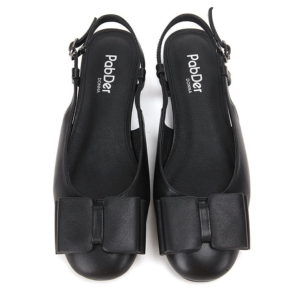 Closed Sling-Back Flat Sandals