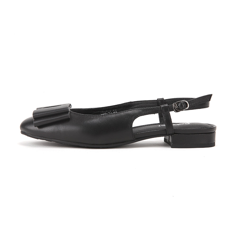 Closed Sling-Back Flat Sandals