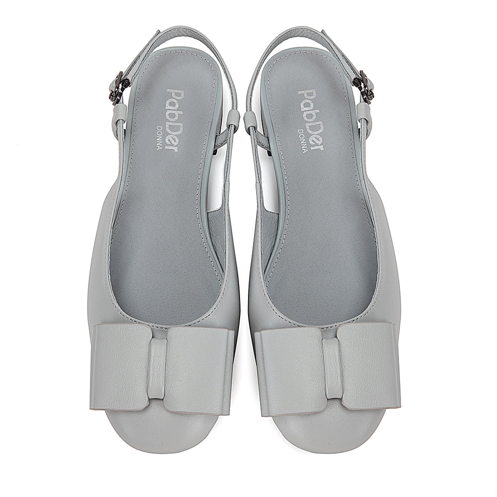 Closed Sling-Back Flat Sandals