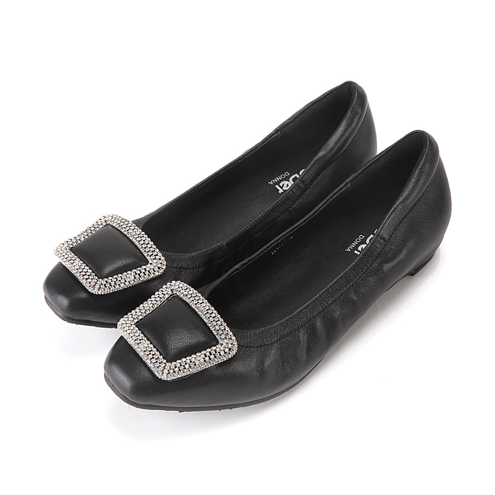 Buckle Gem Flats