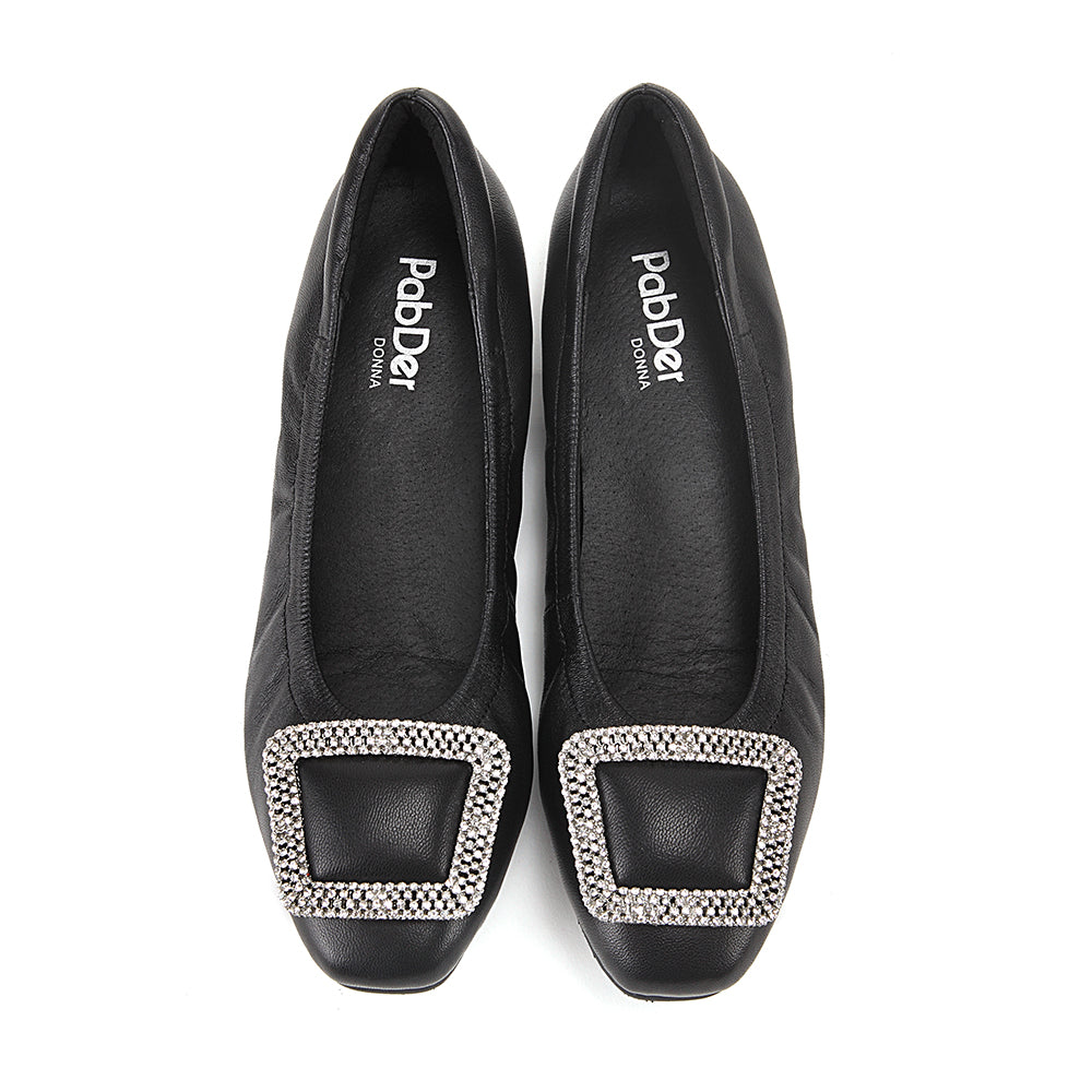 Buckle Gem Flats