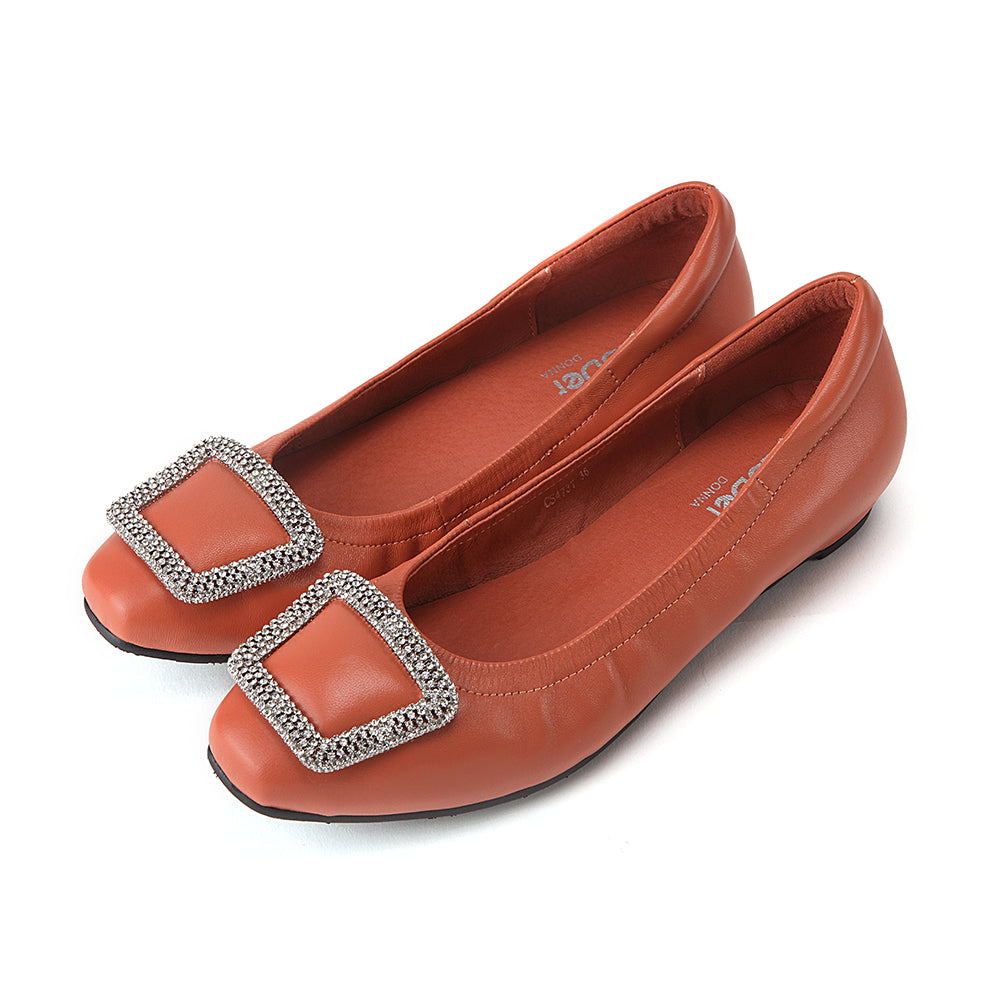 Buckle Gem Flats