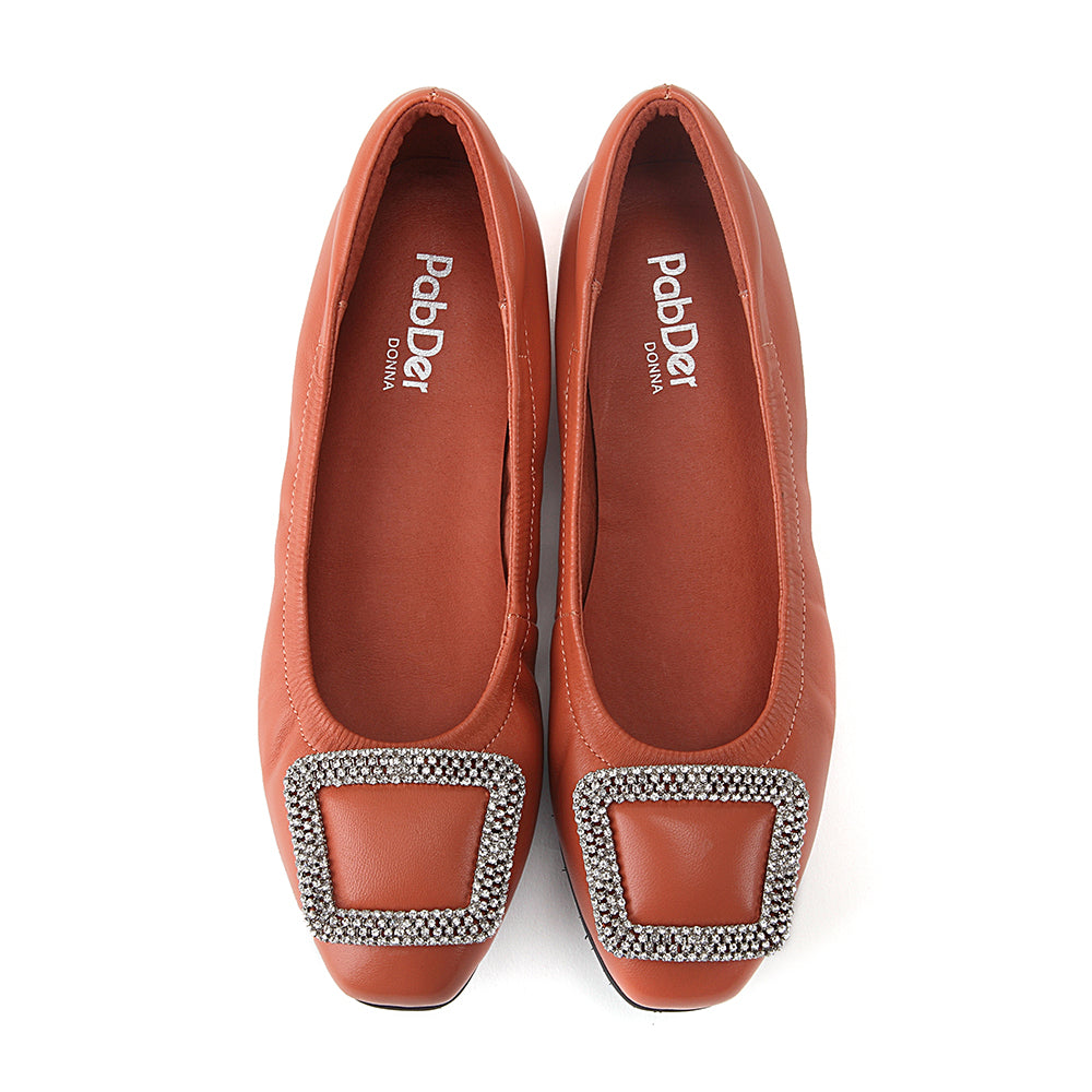 Buckle Gem Flats