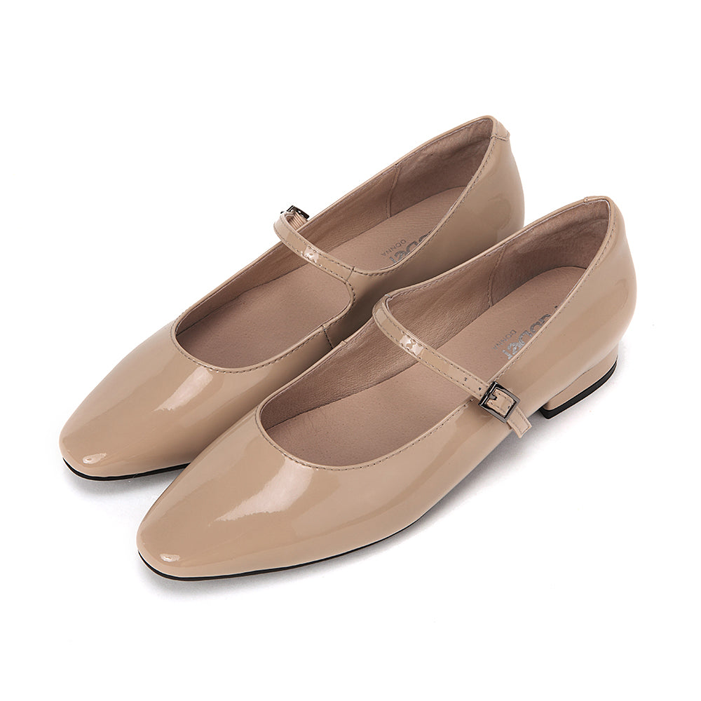 Plain Patent Leather Mary Jane