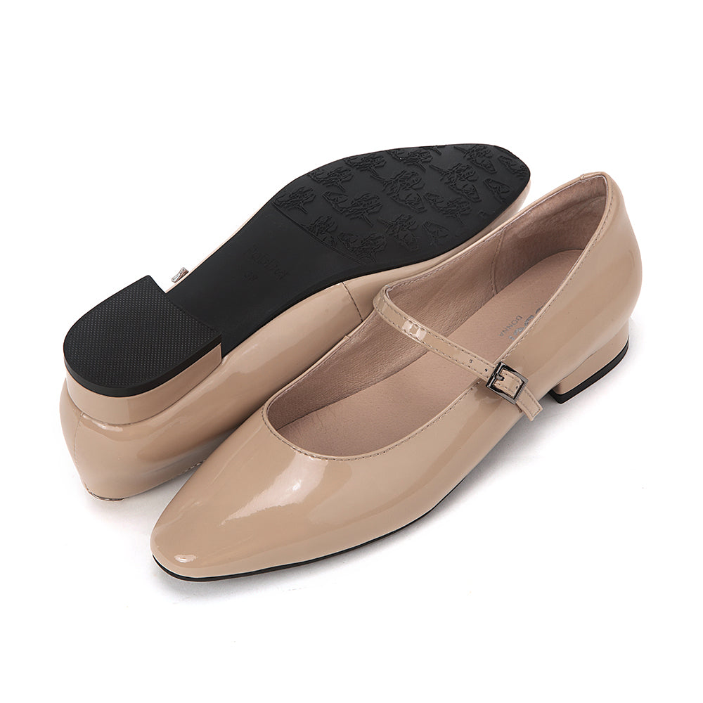 Plain Patent Leather Mary Jane