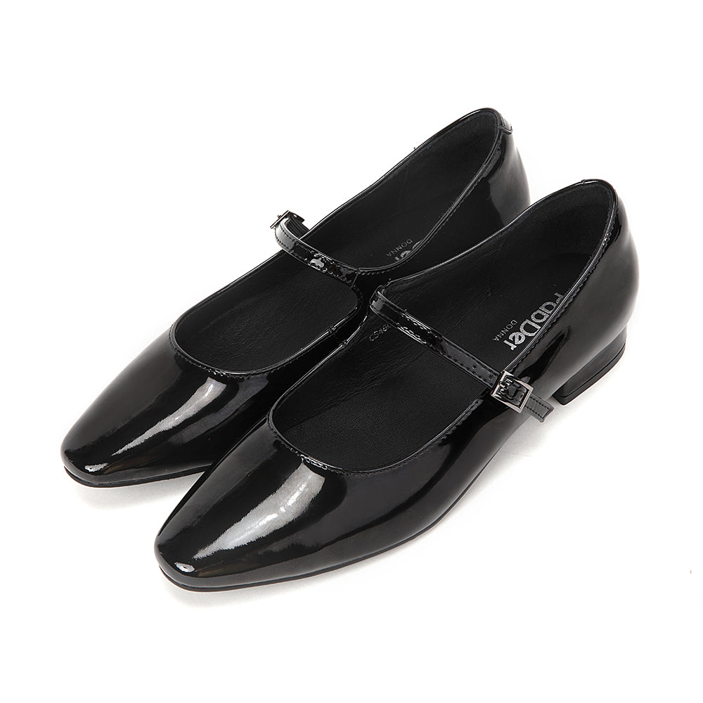 Plain Patent Leather Mary Jane