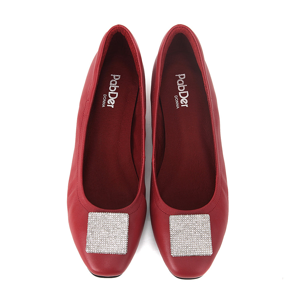 Cubic Round Toe Heels