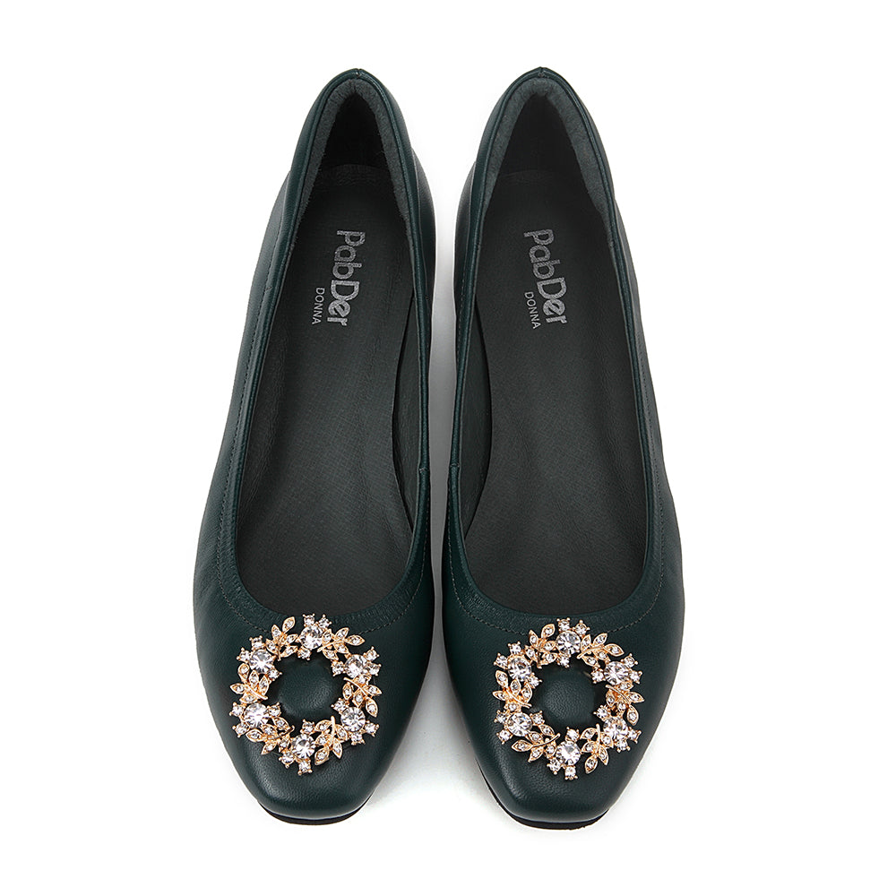 Wreath Décor Heels