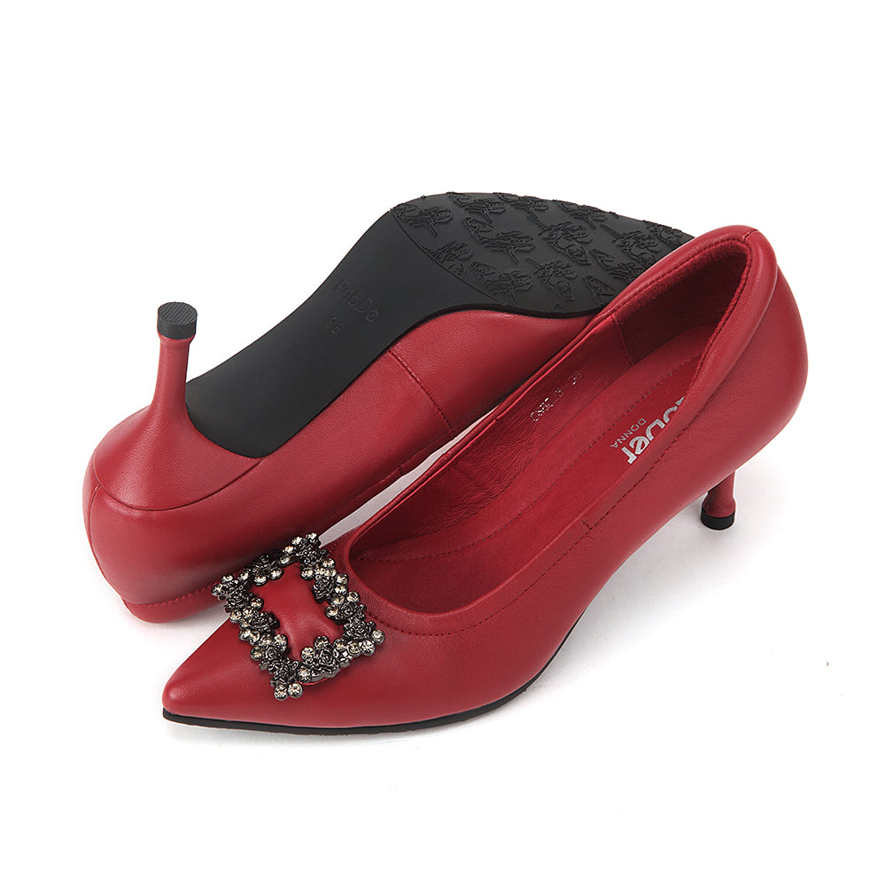 Rhinestone High Heels