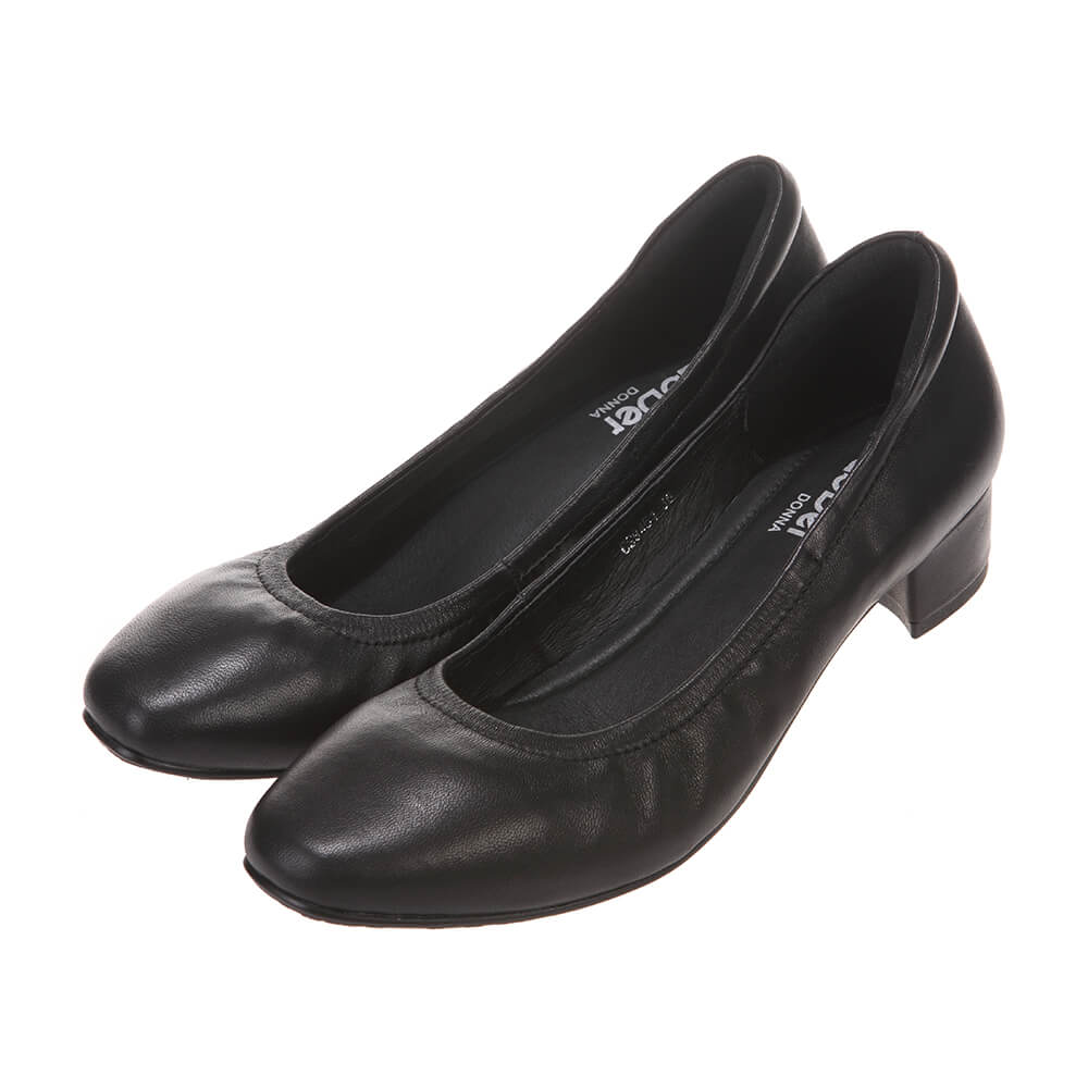 Plain Block Heels
