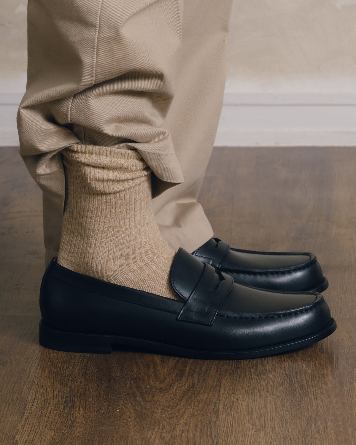 Leather Loafers