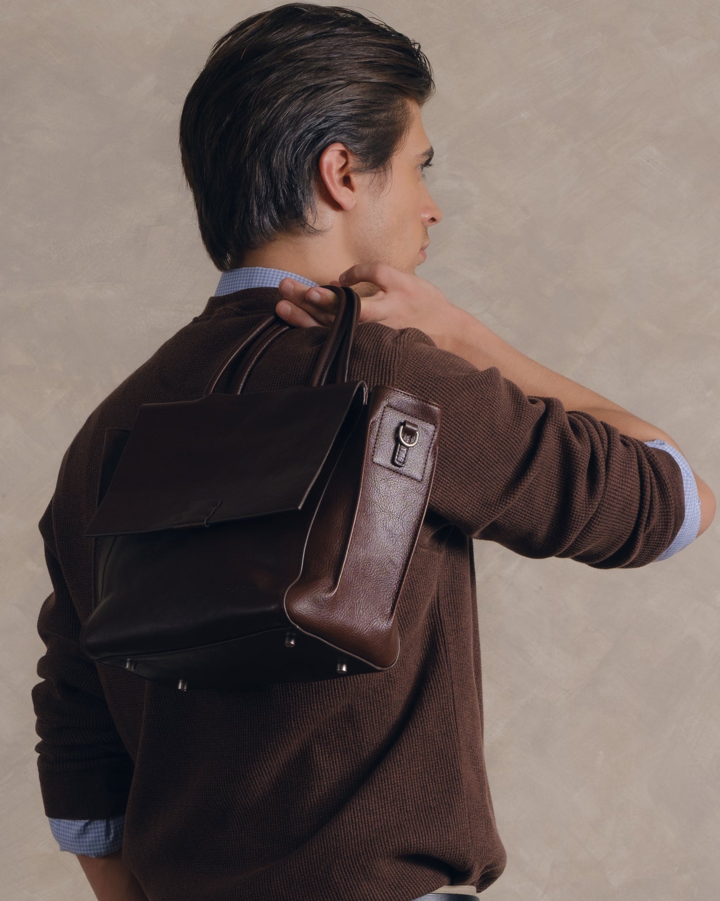 Rectangular Top Handle Purse