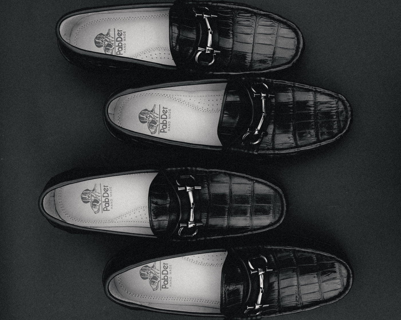 Crocodile Leather Loafers