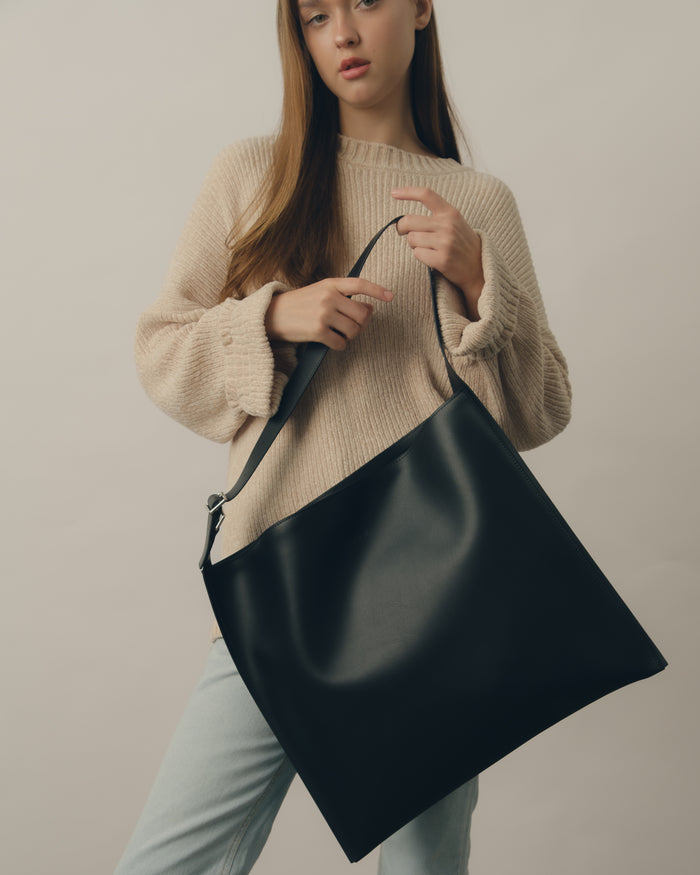 Smooth Leather Hobo TT4806