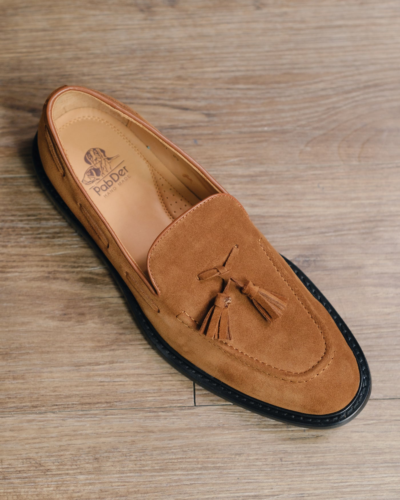 Suede Tassel Loafers