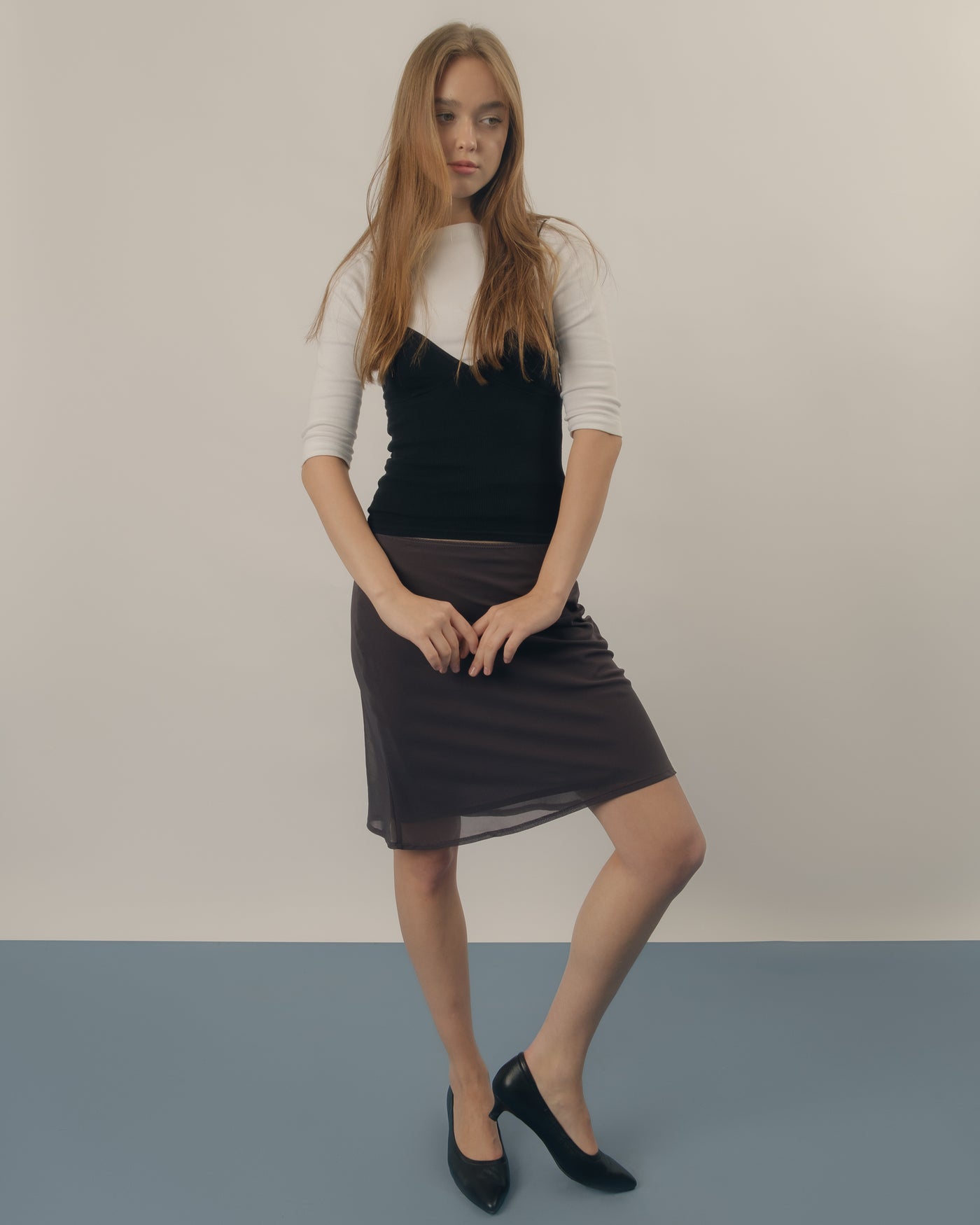 Plain Pointed Low Heels