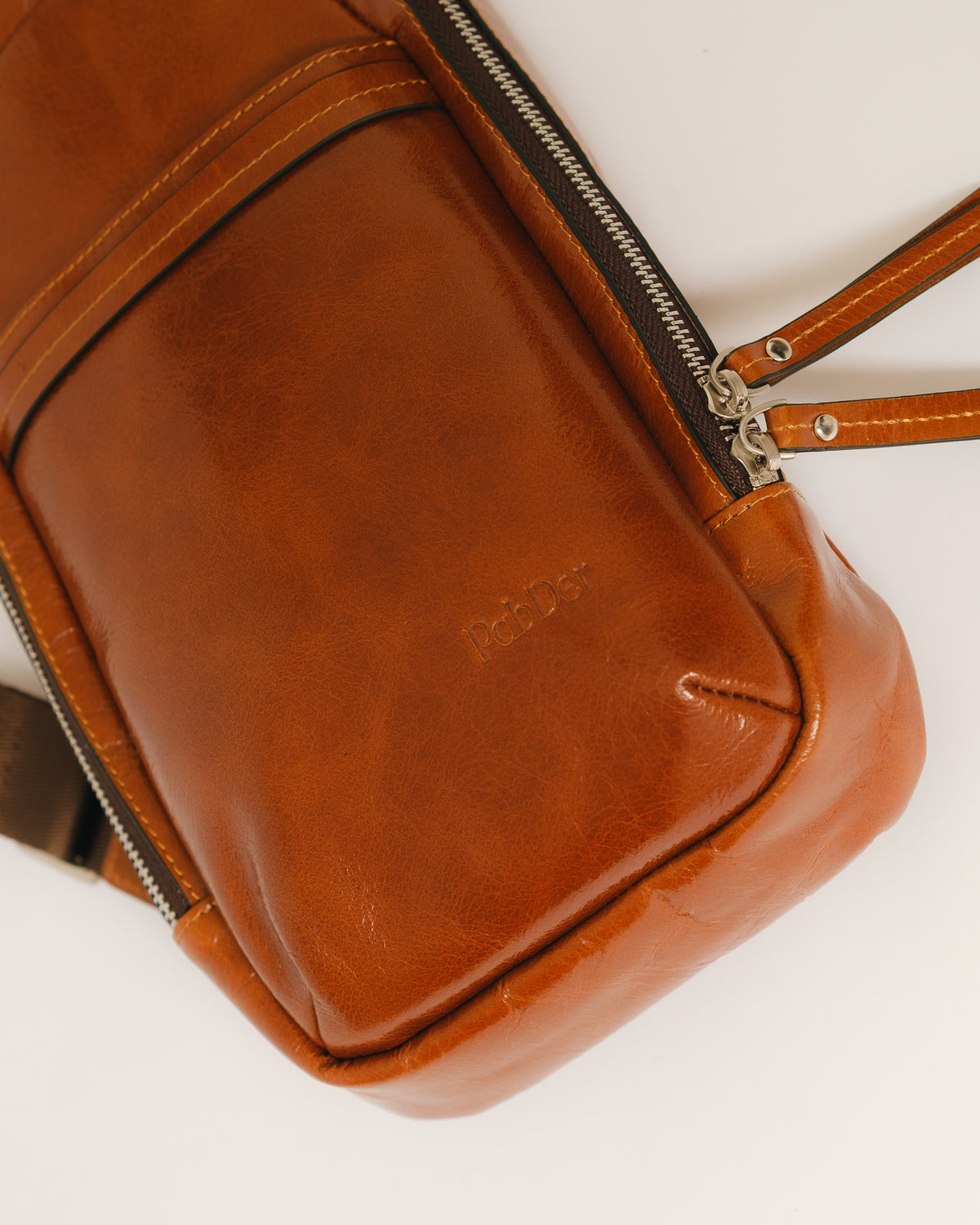 Men's Oval Crossbody Bag