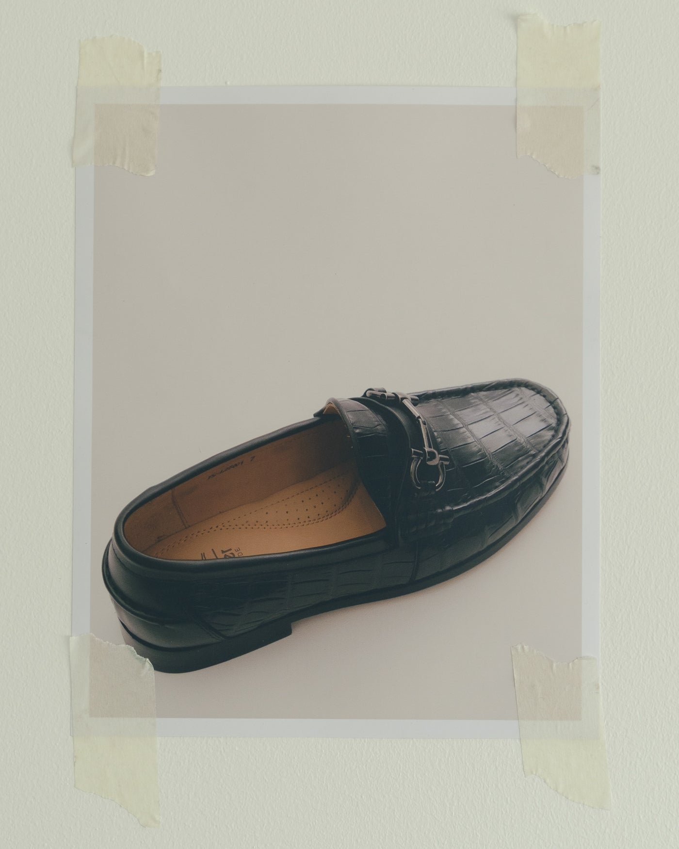 Crocodile Leather Loafers