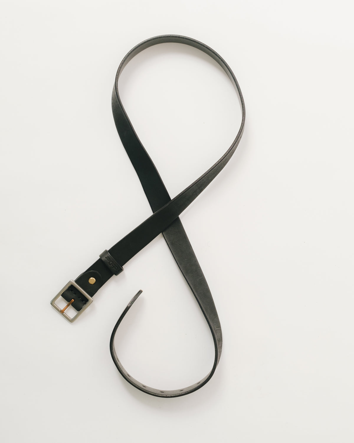 Needle Point Leather Belt