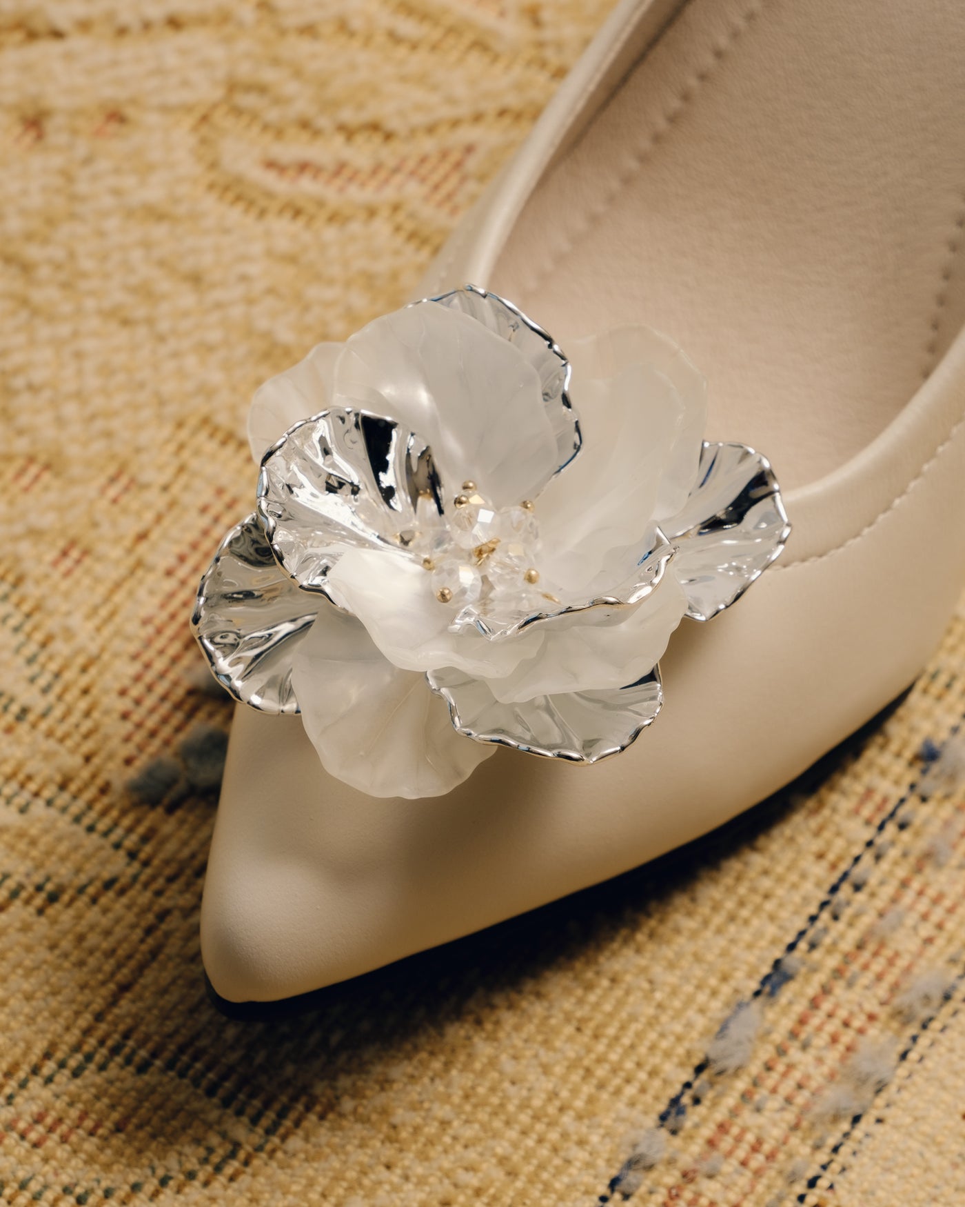 Floral High Heels