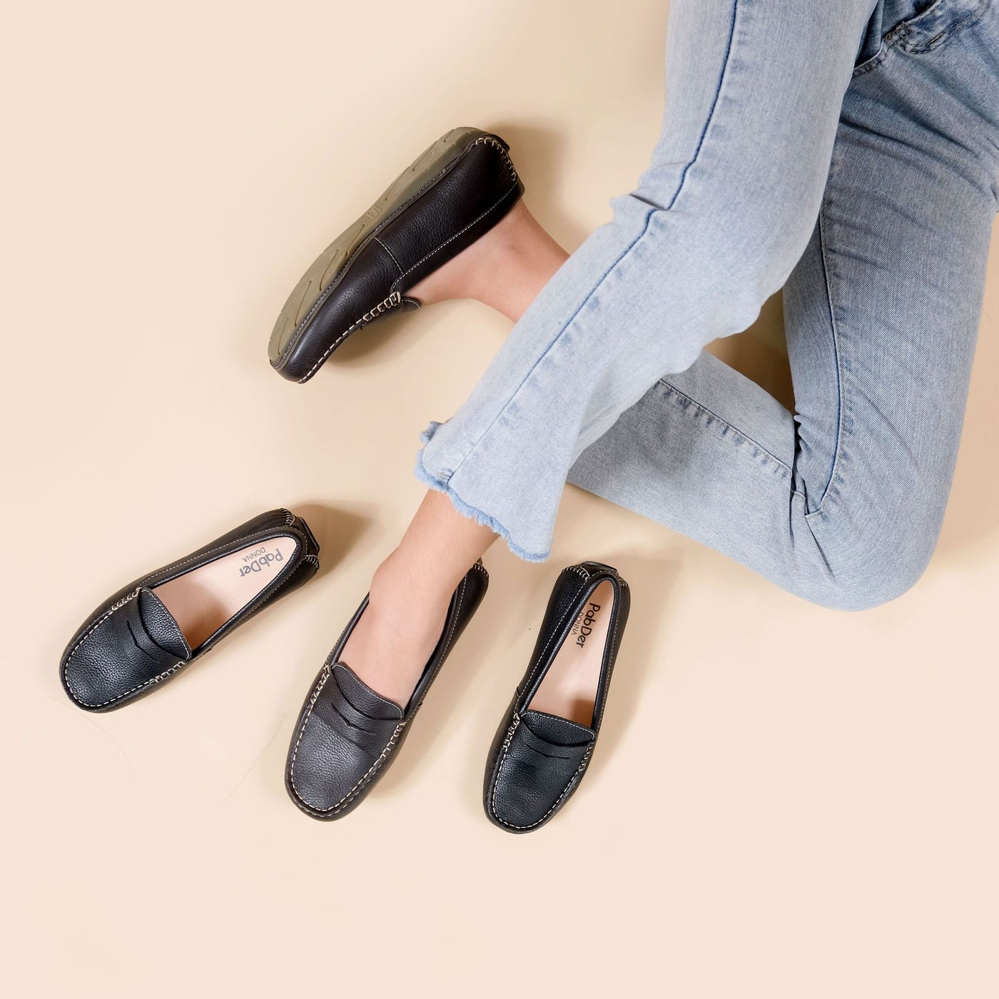 Ladies Soft Penny Loafer