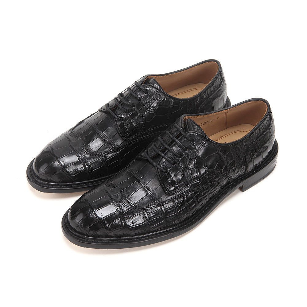 Crocodile Leather Wingtips