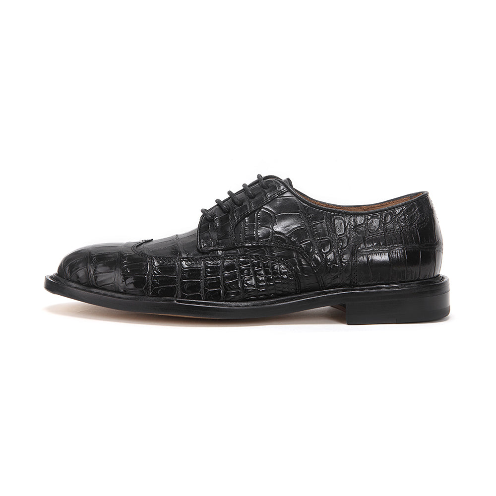 Crocodile Leather Wingtips