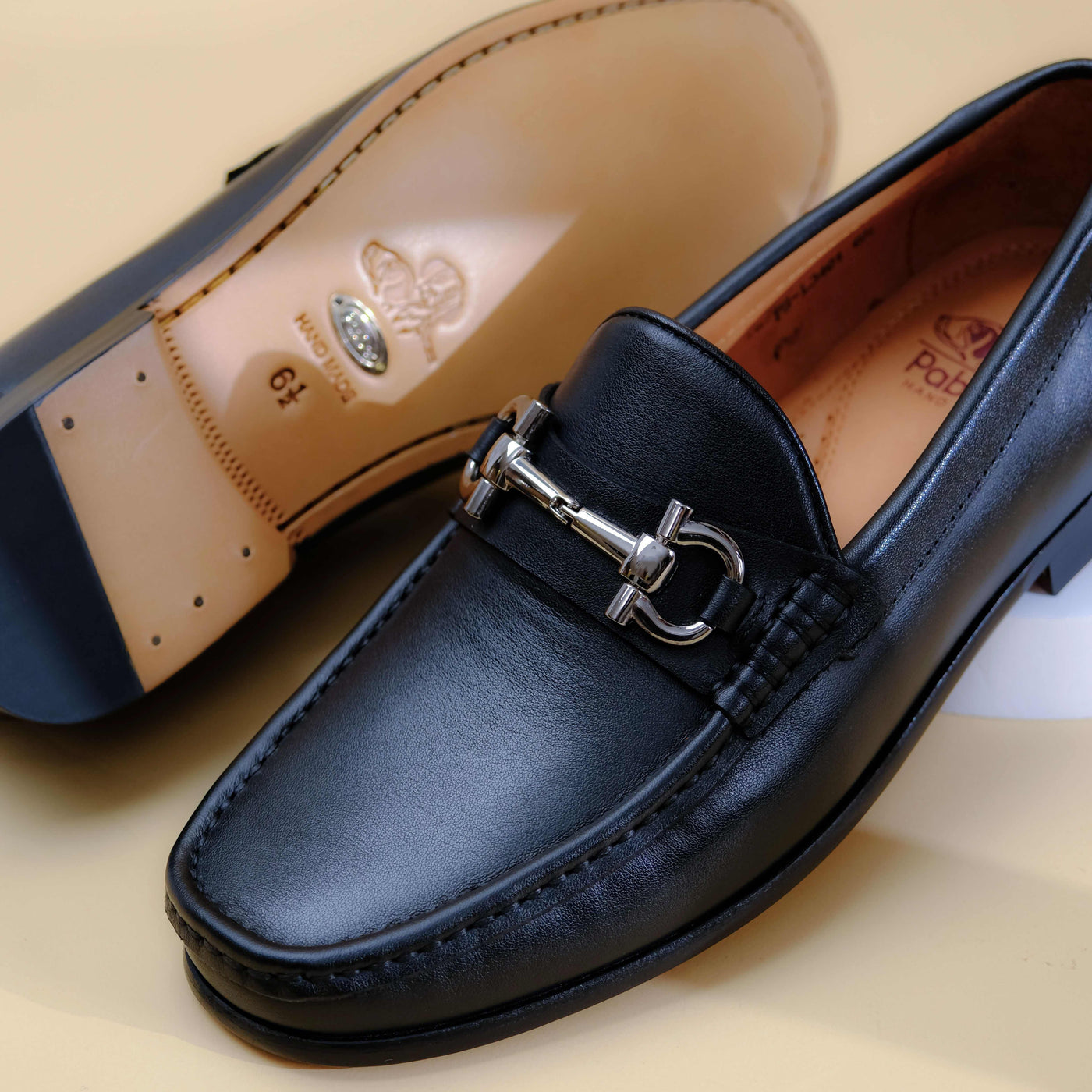 Horsebit Leather Slip-ons