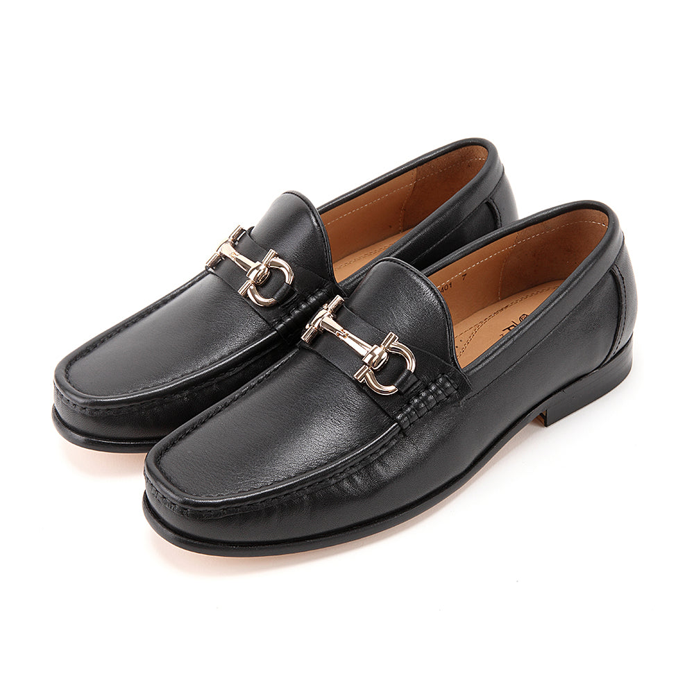 Horsebit Leather Slip-ons