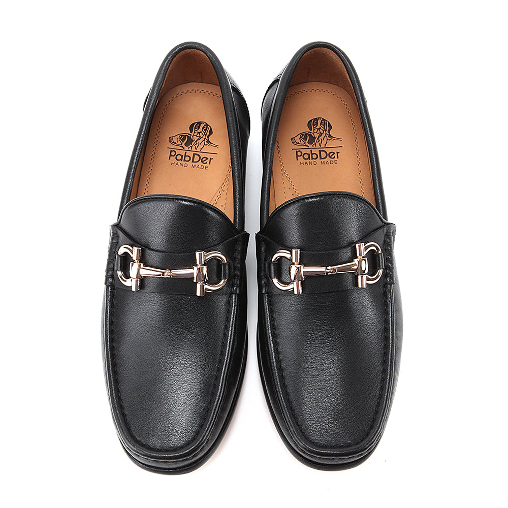Horsebit Leather Slip-ons