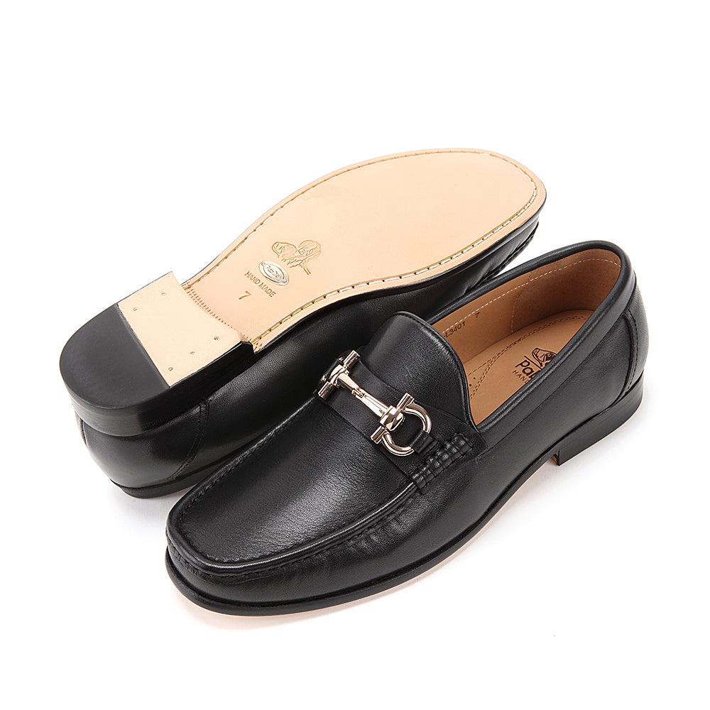 Horsebit Leather Slip-ons