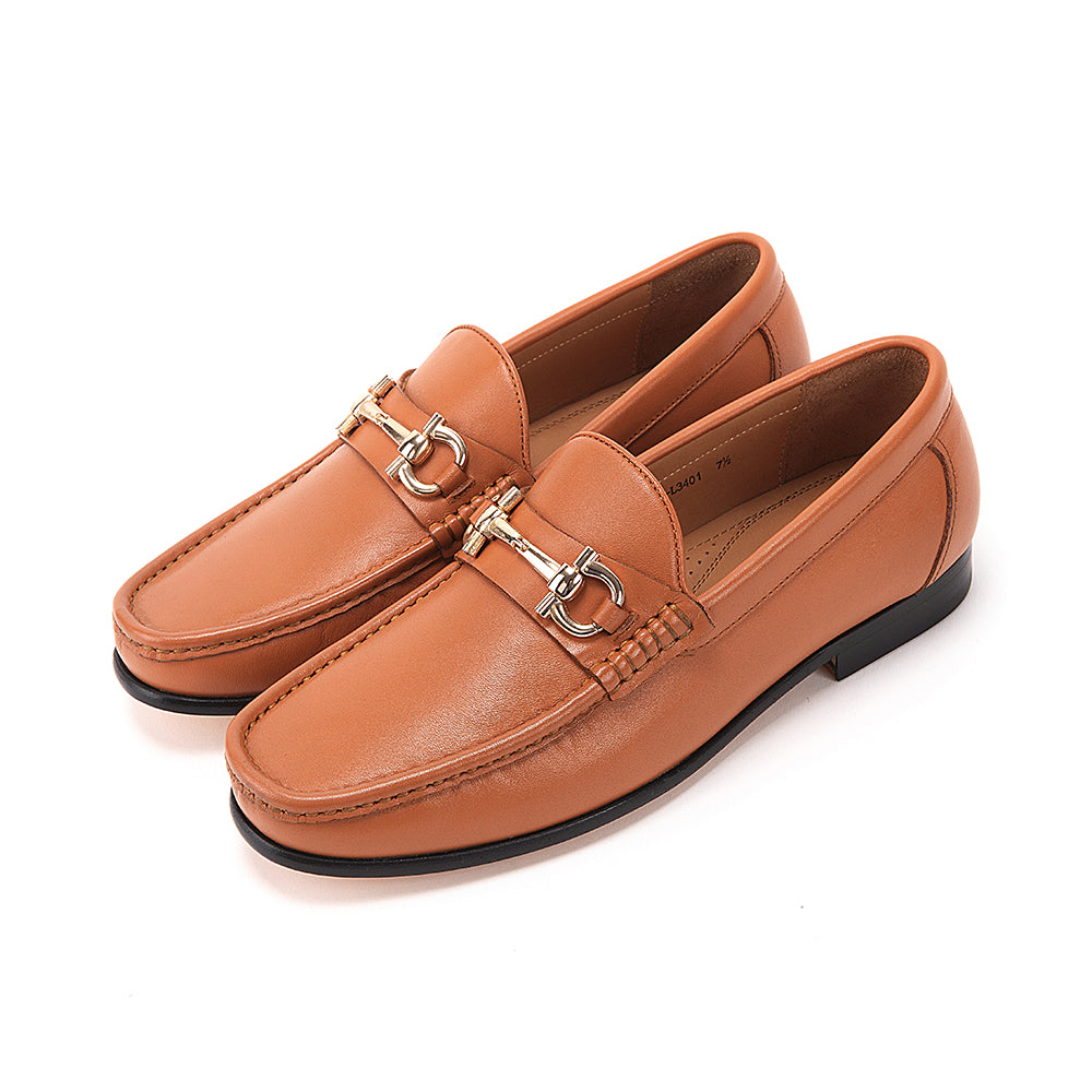 Horsebit Leather Slip-ons