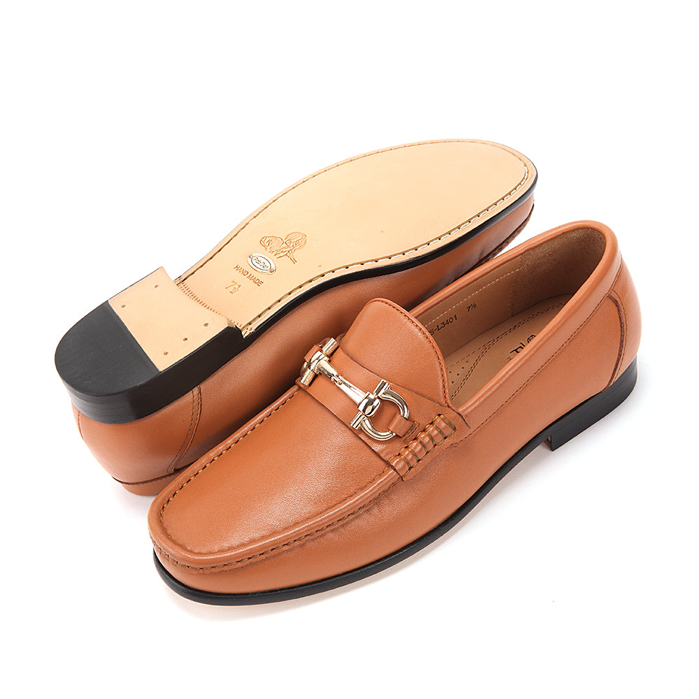 Horsebit Leather Slip-ons